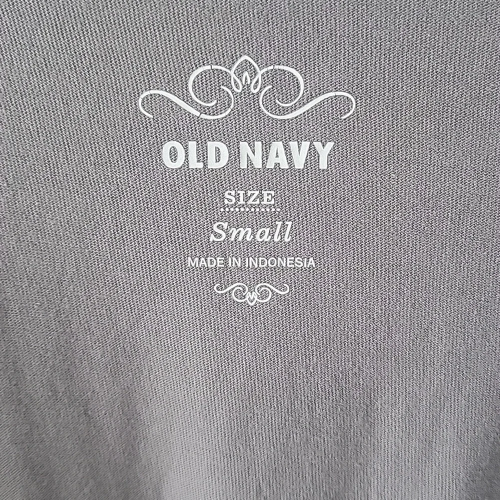 Old‎ Navy Swimsuit Cover Up Dress Women Small Gray Tie Waist Cotton